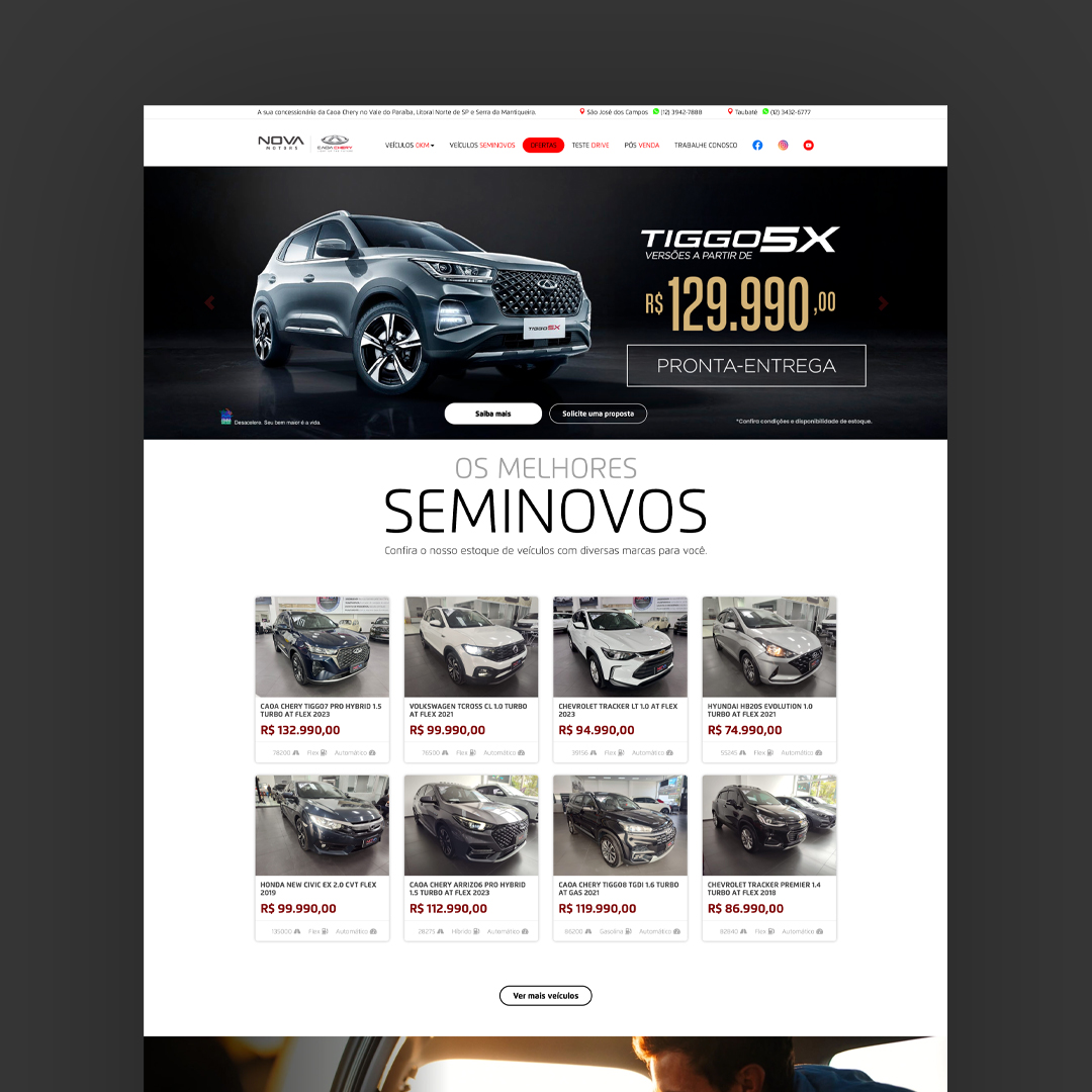 SITE<br>Nova Caoa Chery